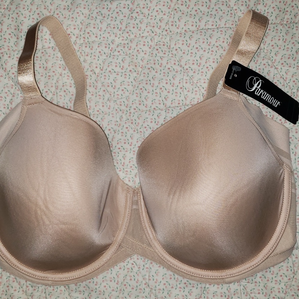 Paramour Tan T-Shirt Bra with Molded Cups